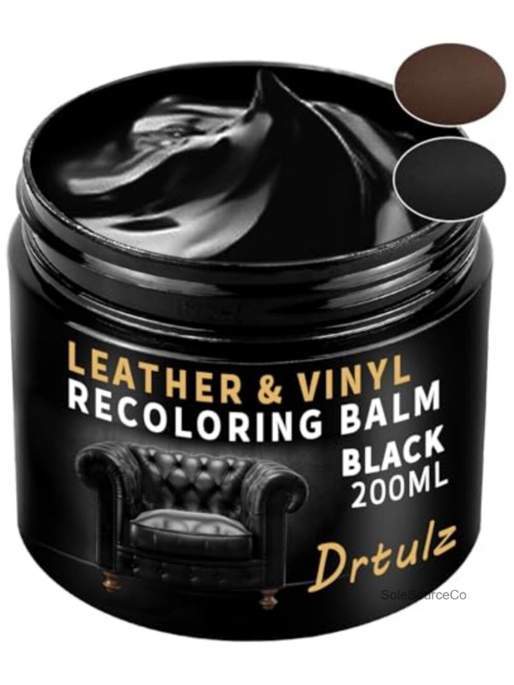 Leather Recoloring Balm Repair Kit for Furniture Car Seats Shoes